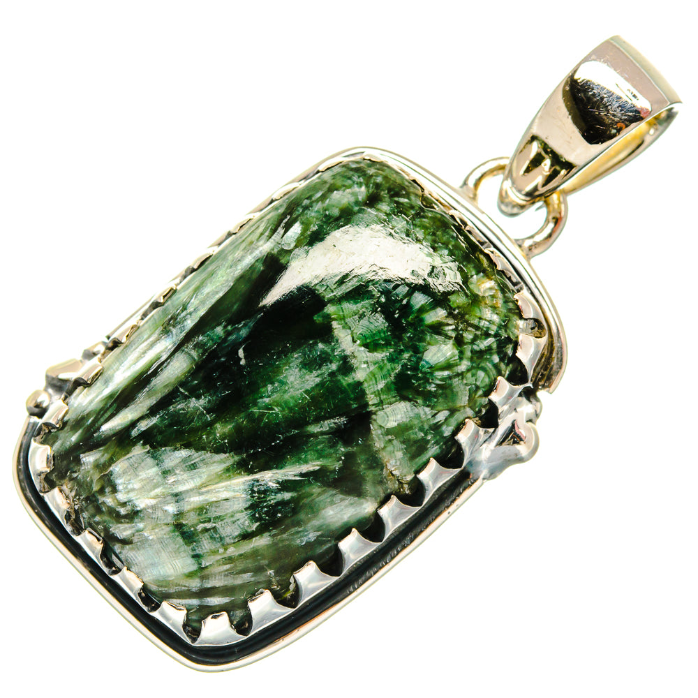 Seraphinite Pendants handcrafted by Anasilvercos - PD25647 - Photo 2