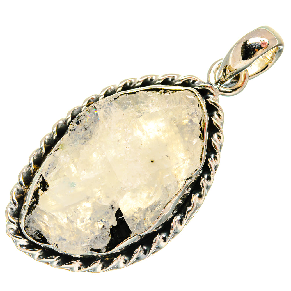 Rainbow Moonstone Pendants handcrafted by Anasilvercos - PD25650 - Photo 2