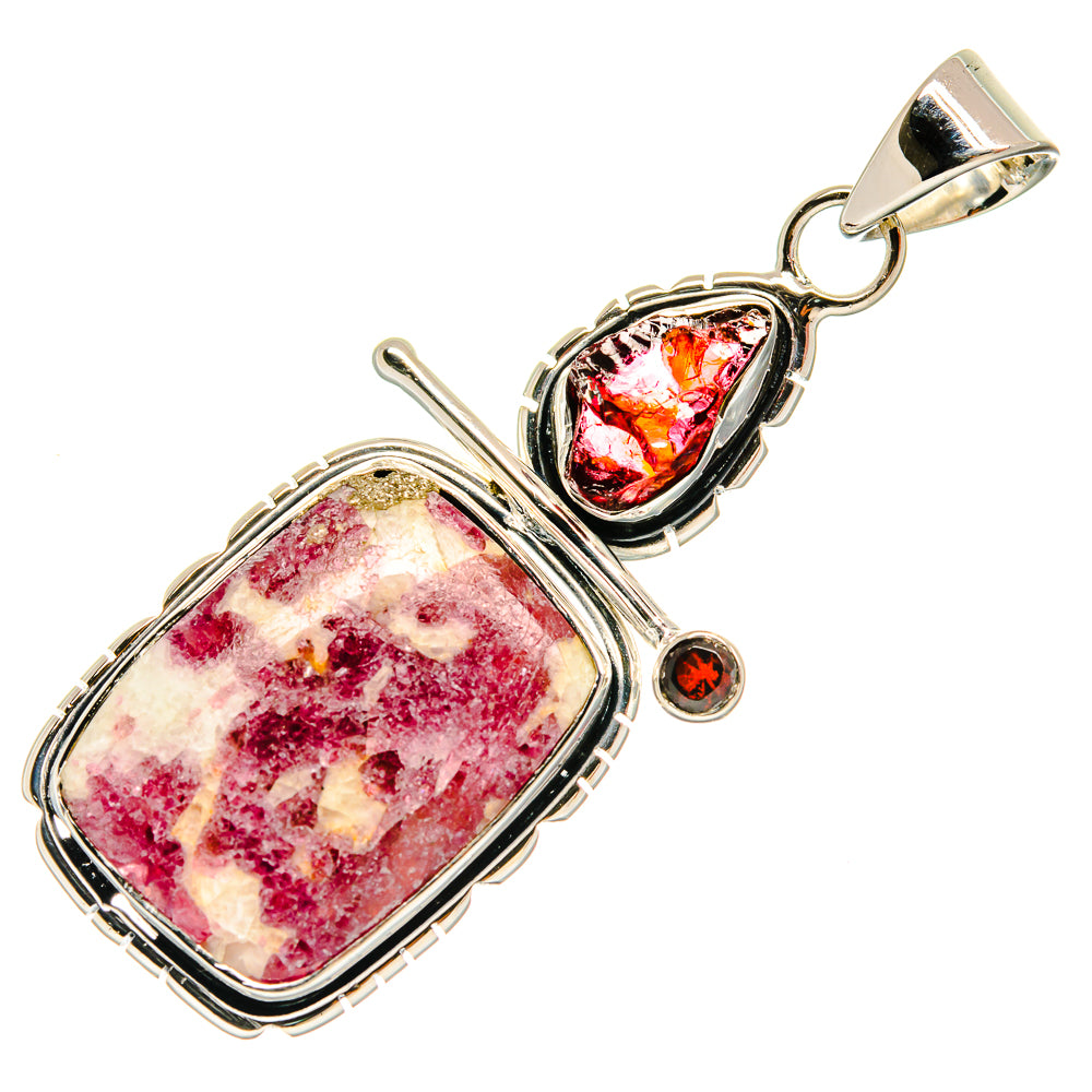 Lepidolite Pendants handcrafted by Anasilvercos - PD25657 - Photo 2