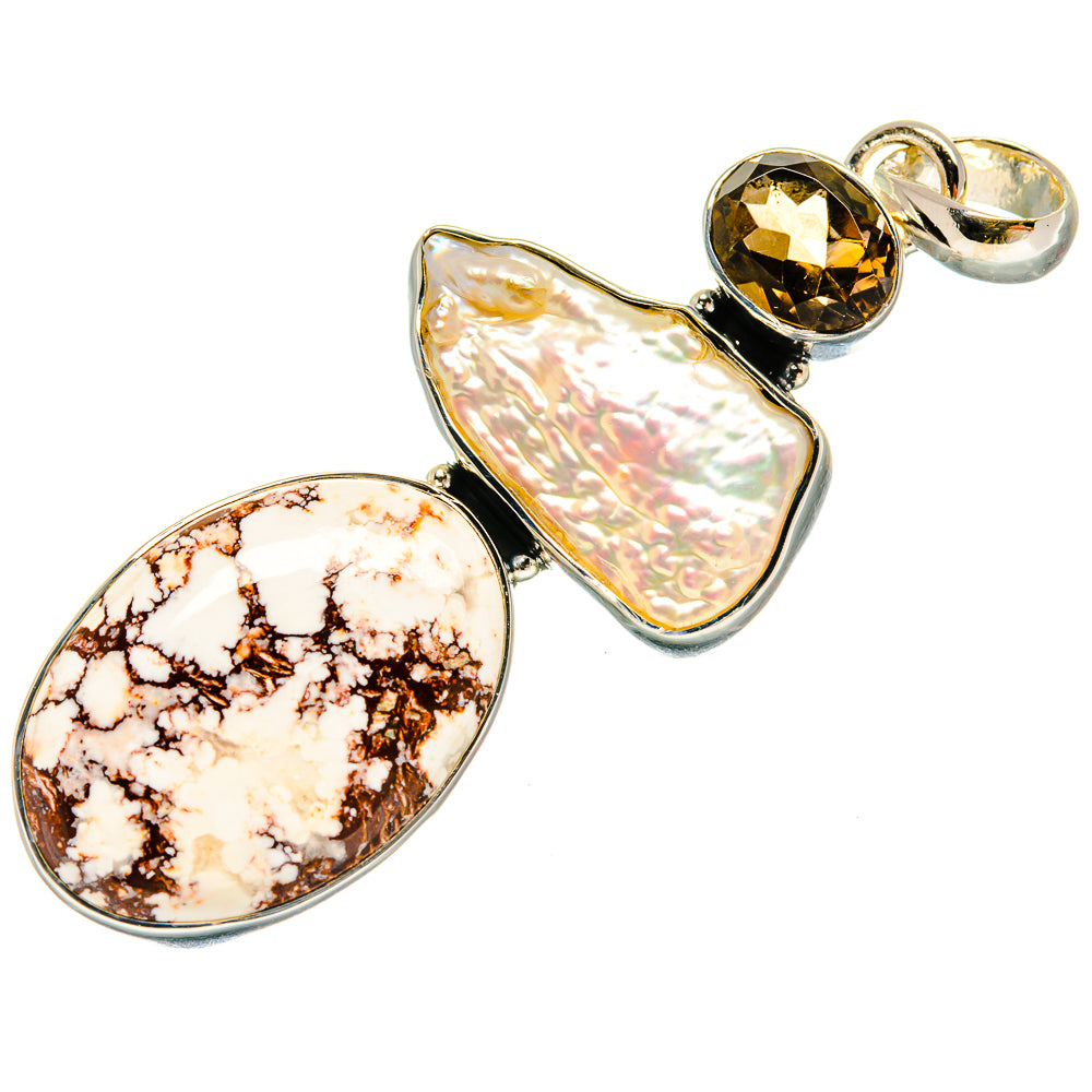 Wild Horse Jasper Pendants handcrafted by Anasilvercos - PD25659 - Photo 2