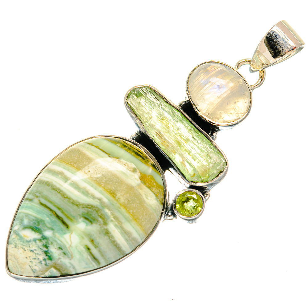 Ocean Jasper Pendants handcrafted by Anasilvercos - PD25671 - Photo 2
