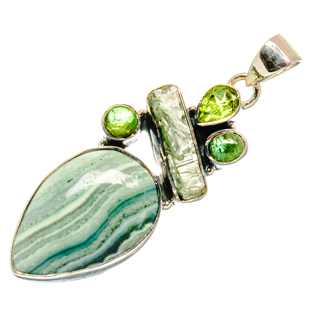 Ocean Jasper Pendants handcrafted by Anasilvercos - PD25673 - Photo 2