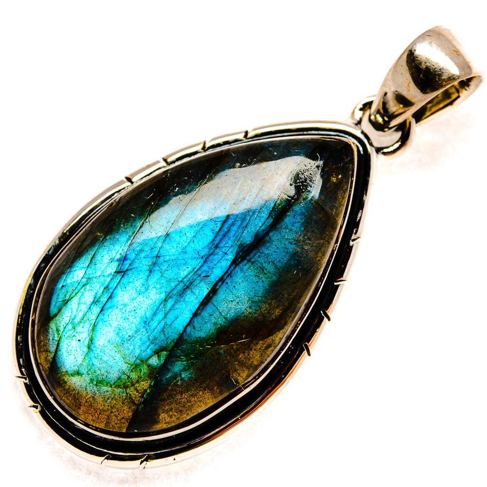 Labradorite Pendants handcrafted by Anasilvercos - PD25696 - Photo 2