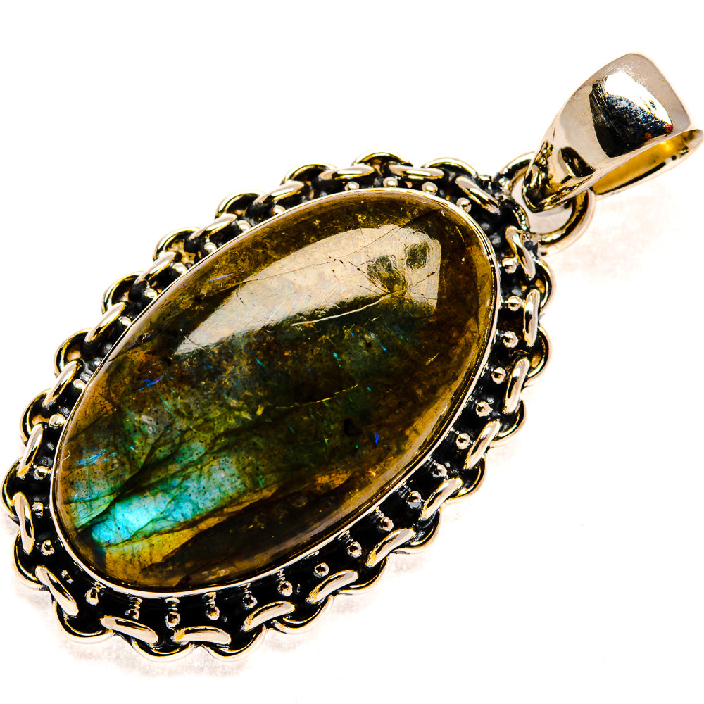 Labradorite Pendants handcrafted by Anasilvercos - PD25697 - Photo 2
