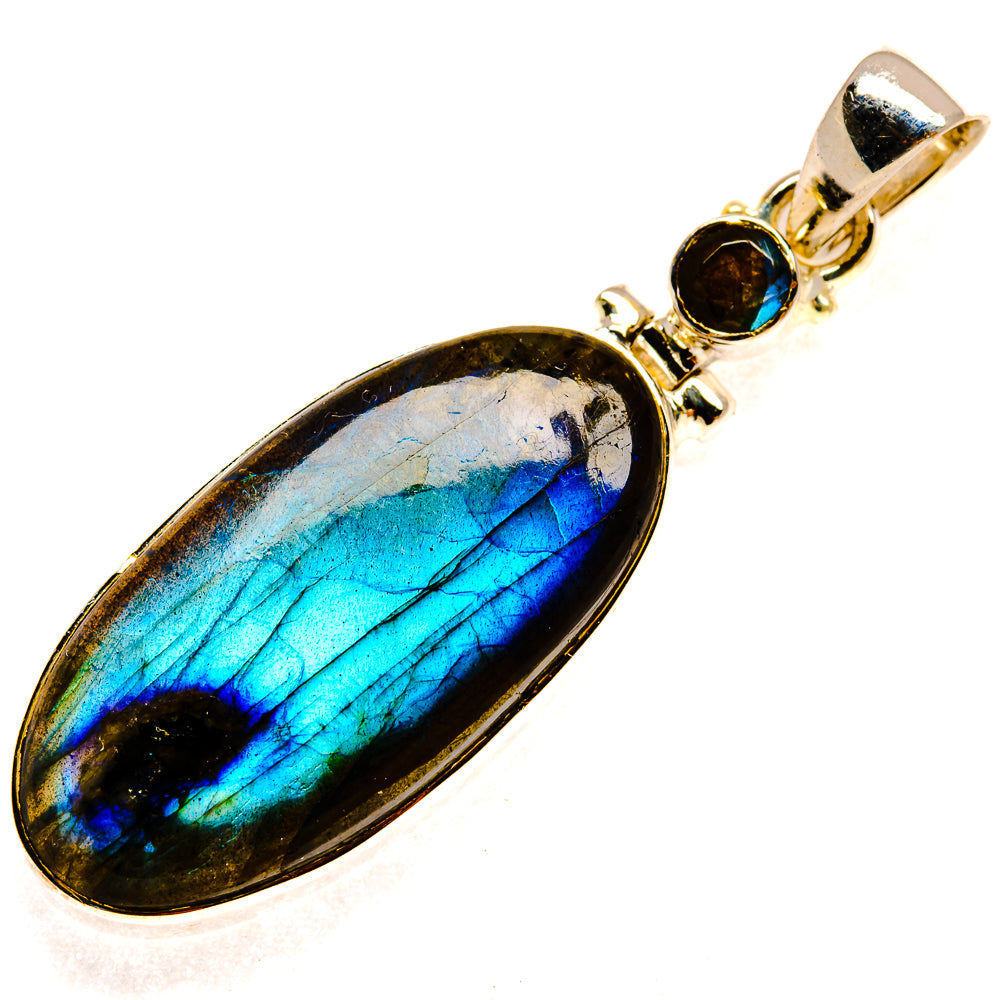 Labradorite Pendants handcrafted by Anasilvercos - PD25699 - Photo 2