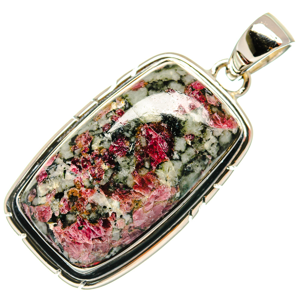 Russian Eudialyte Pendants handcrafted by Anasilvercos - PD25722 - Photo 2