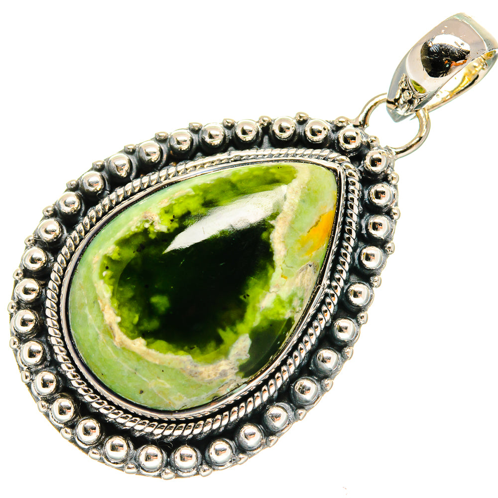 Ocean Jasper Pendants handcrafted by Anasilvercos - PD25739 - Photo 2