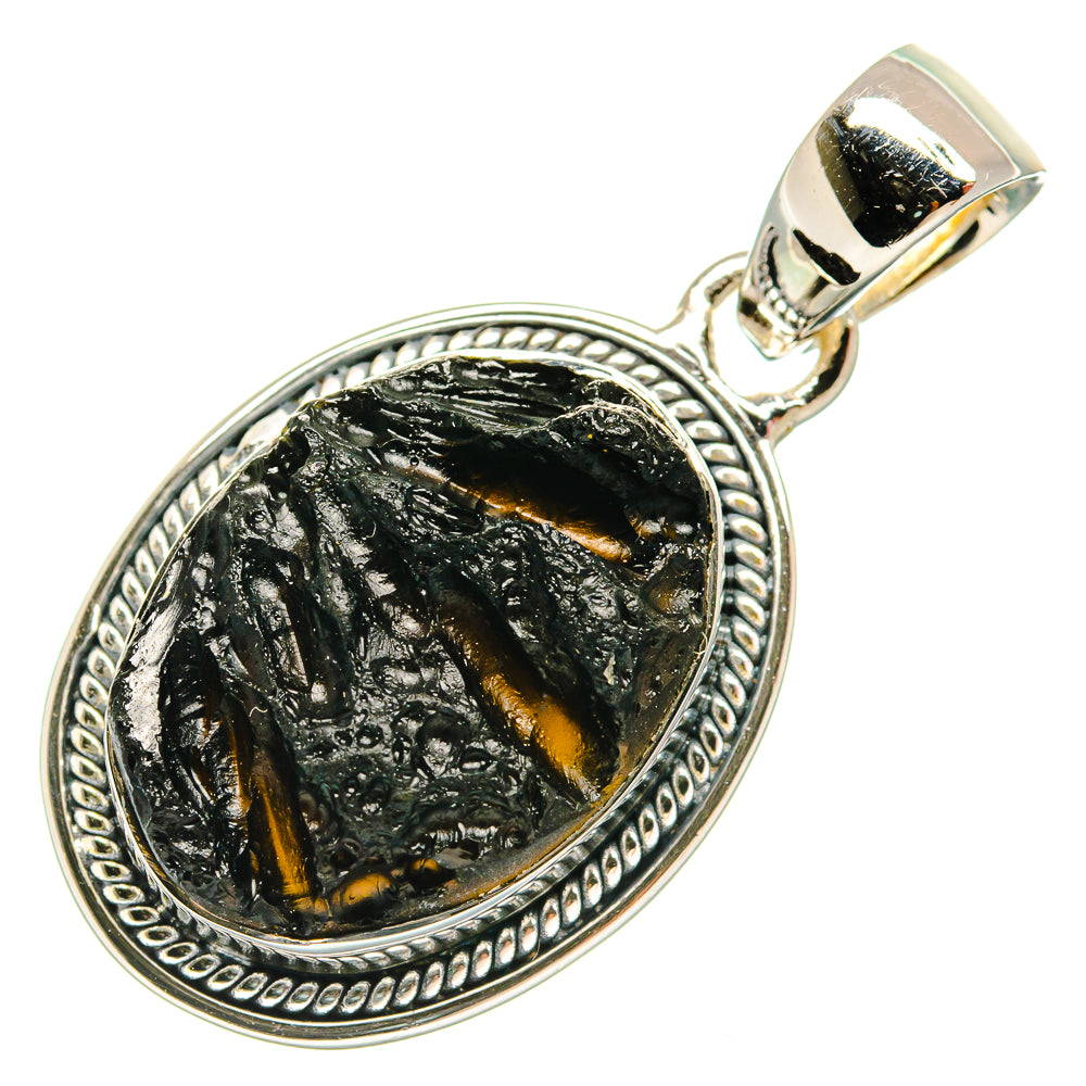 Tektite Pendants handcrafted by Anasilvercos - PD25756 - Photo 2