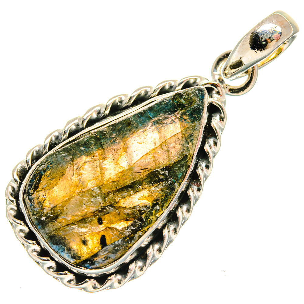 Labradorite Pendants handcrafted by Anasilvercos - PD25763 - Photo 2