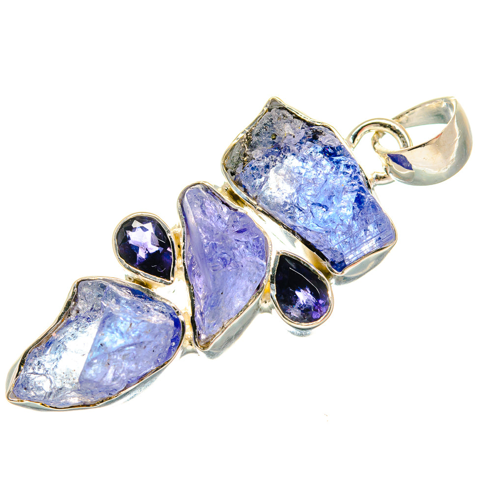 Tanzanite Pendants handcrafted by Anasilvercos - PD25778 - Photo 2