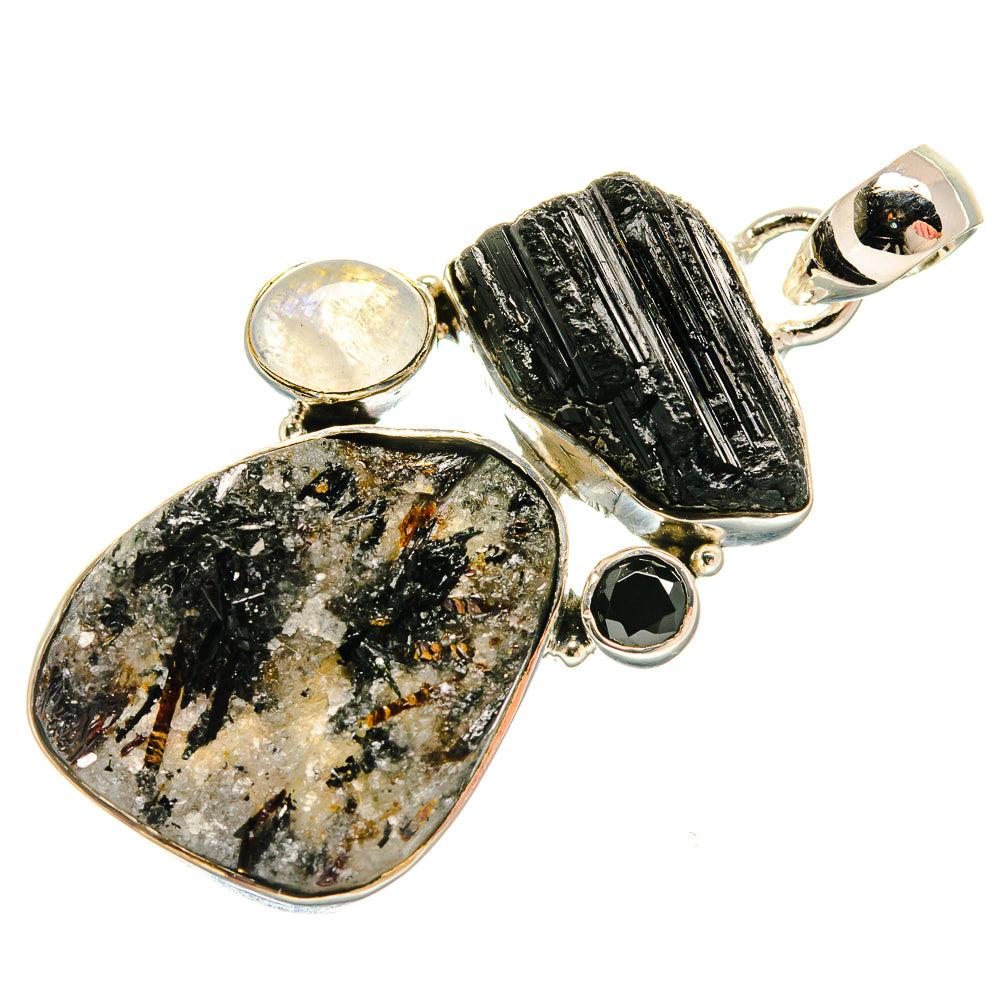 Astrophyllite Pendants handcrafted by Anasilvercos - PD25783 - Photo 2