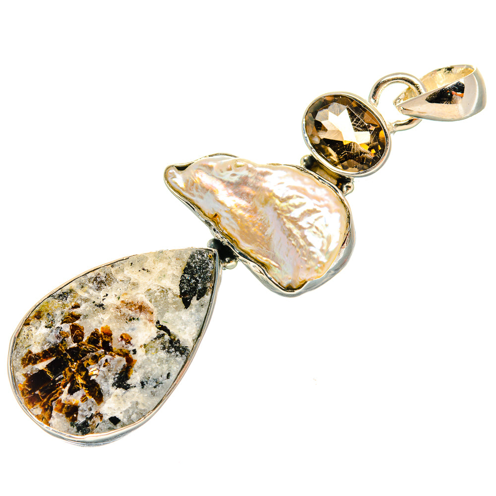 Astrophyllite Pendants handcrafted by Anasilvercos - PD25786 - Photo 2