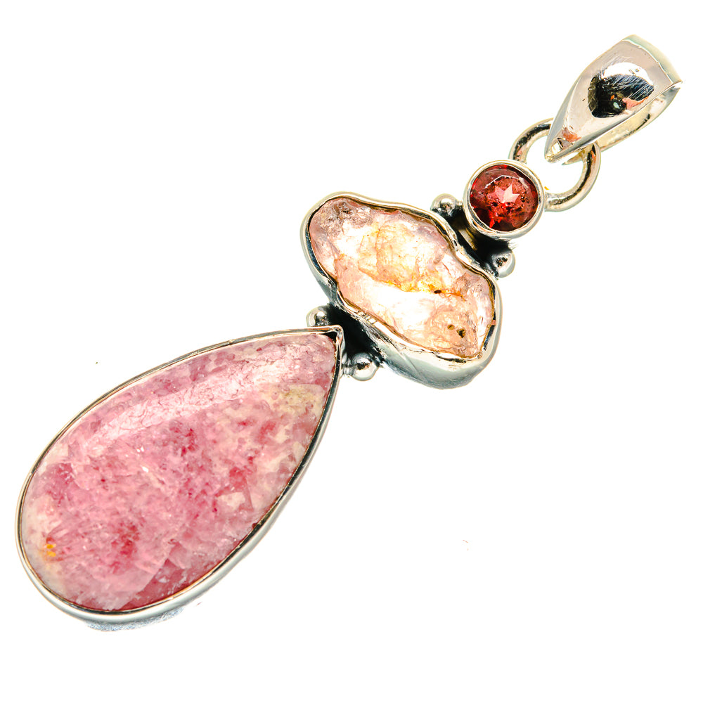 Rhodochrosite Pendants handcrafted by Anasilvercos - PD25790 - Photo 2