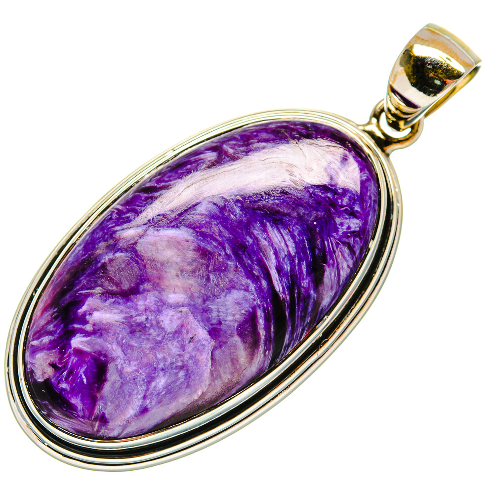 Charoite Pendants handcrafted by Anasilvercos - PD25802 - Photo 2
