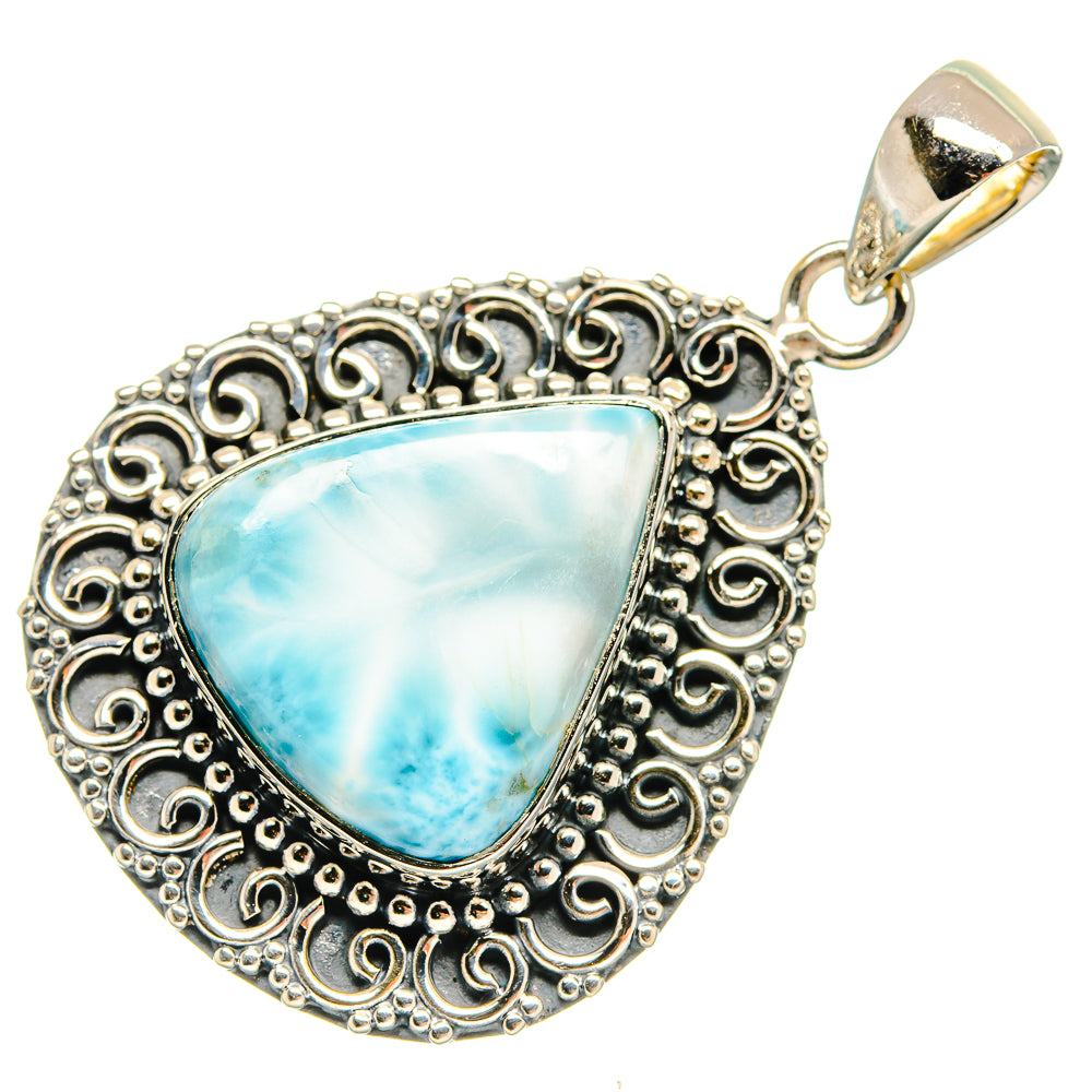 Larimar Pendants handcrafted by Anasilvercos - PD25813 - Photo 2