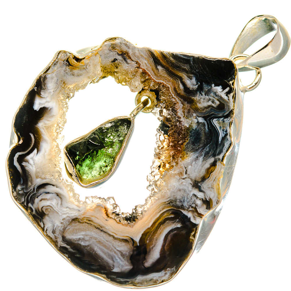 Occo Geode Pendants handcrafted by Anasilvercos - PD25818 - Photo 2