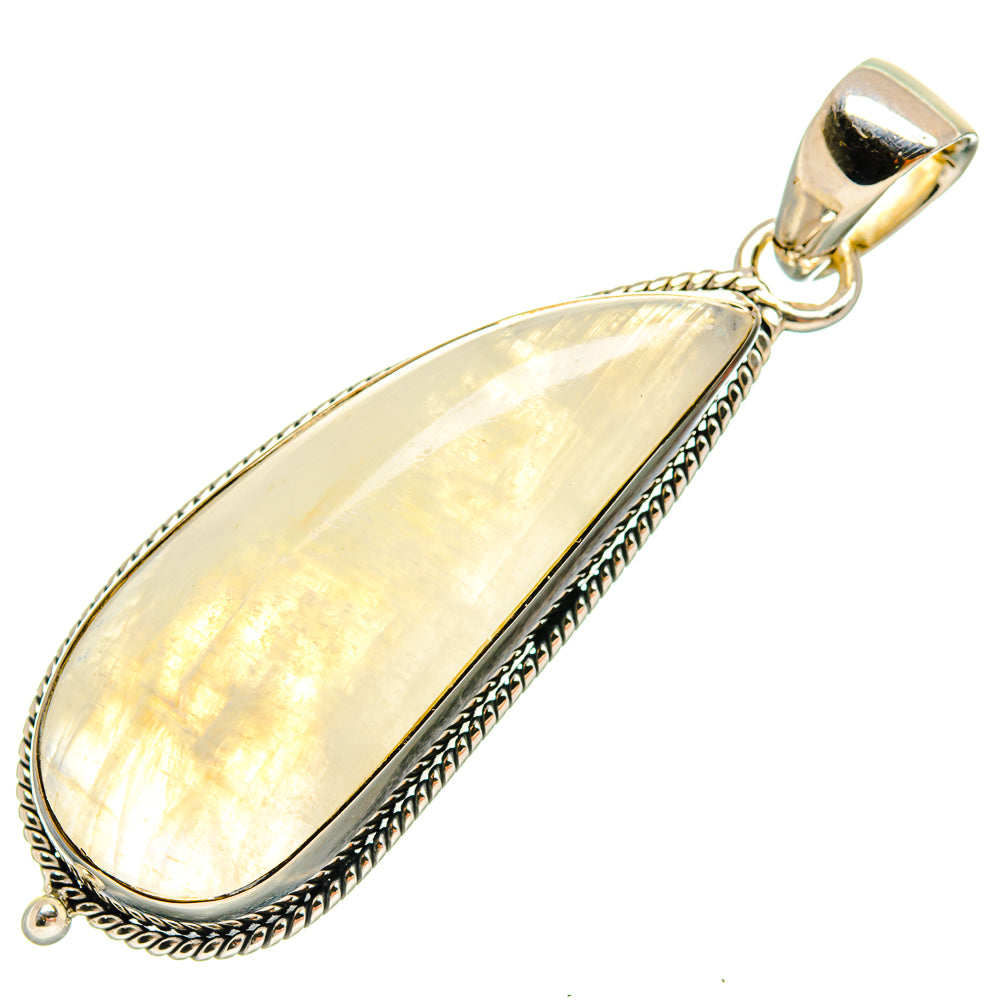 Rainbow Moonstone Pendants handcrafted by Anasilvercos - PD25823 - Photo 2