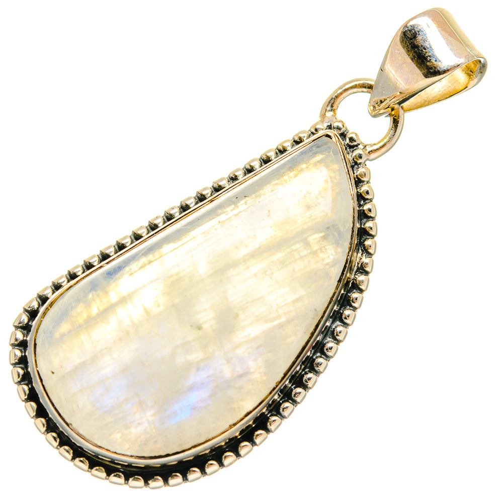 Rainbow Moonstone Pendants handcrafted by Anasilvercos - PD25824 - Photo 2
