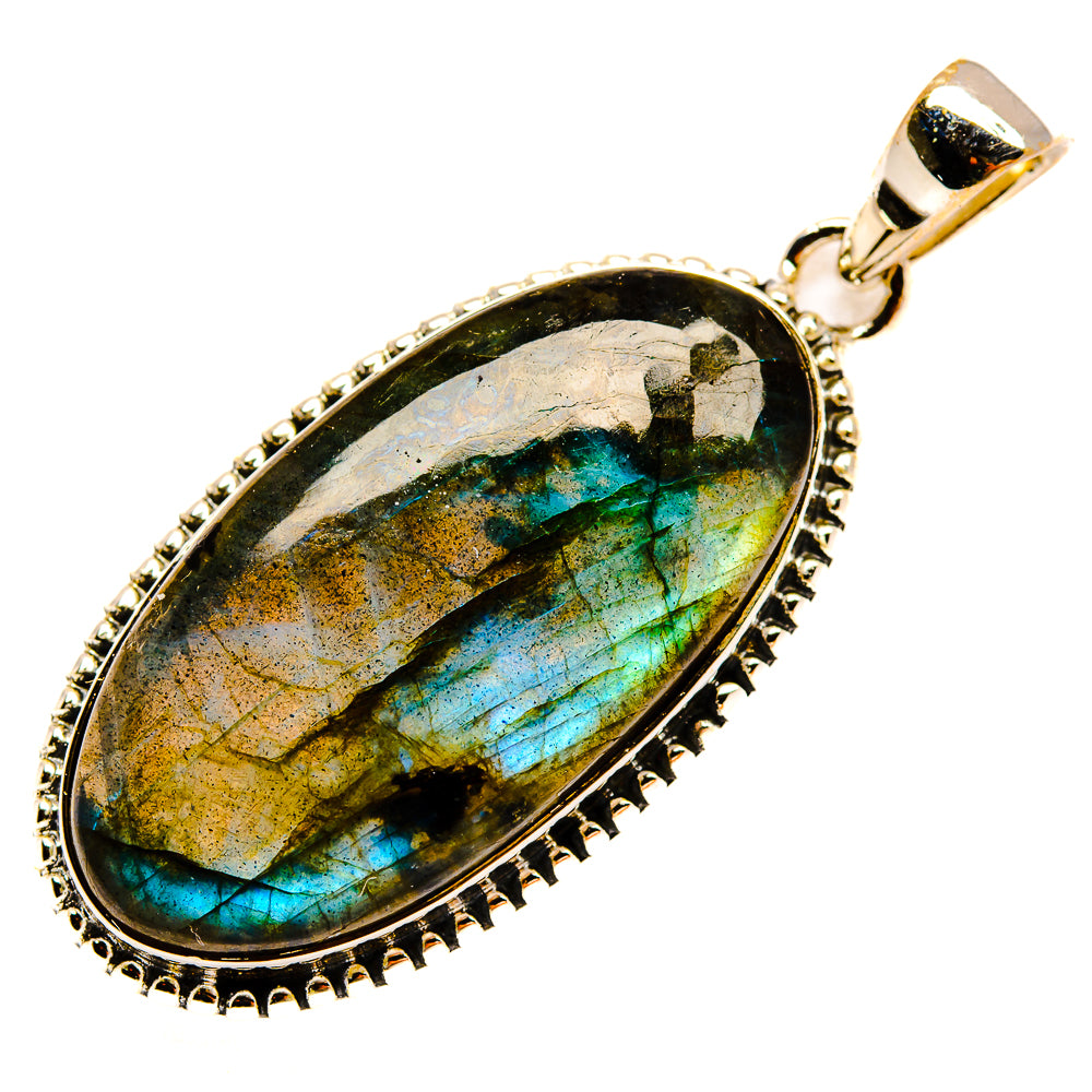 Labradorite Pendants handcrafted by Anasilvercos - PD25830 - Photo 2