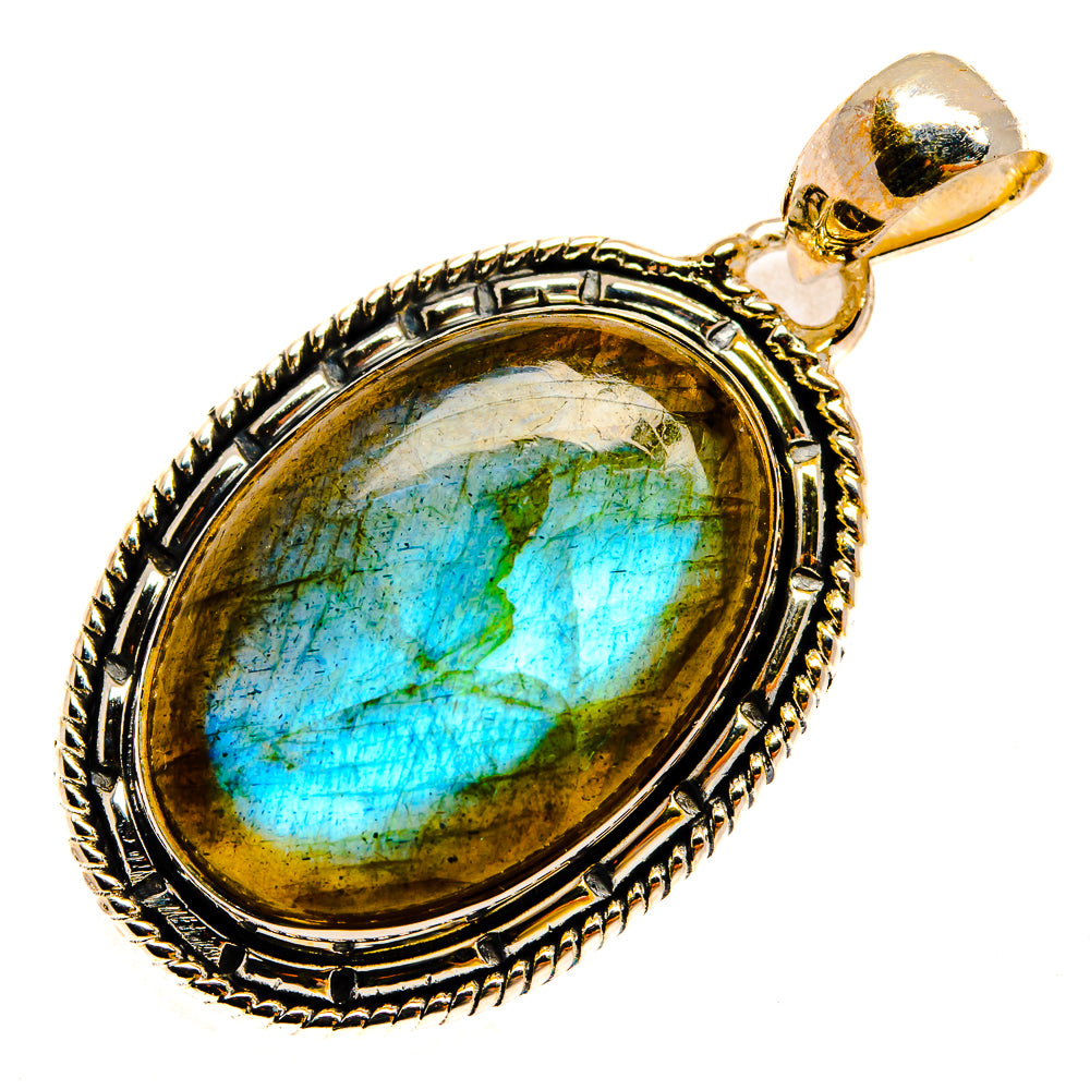 Labradorite Pendants handcrafted by Anasilvercos - PD25836 - Photo 2