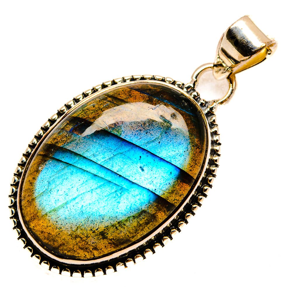 Labradorite Pendants handcrafted by Anasilvercos - PD25837 - Photo 2