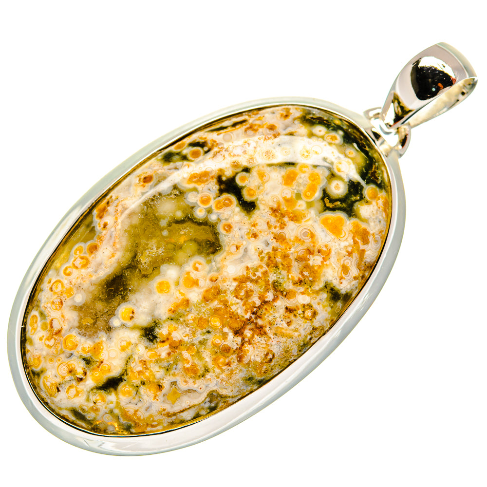 Ocean Jasper Pendants handcrafted by Anasilvercos - PD25844 - Photo 2