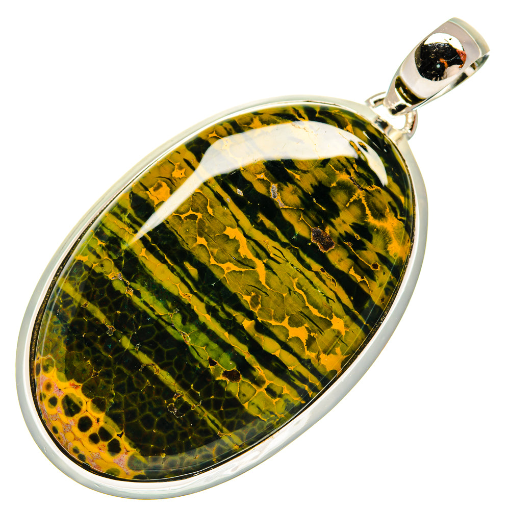 Ocean Jasper Pendants handcrafted by Anasilvercos - PD25847 - Photo 2