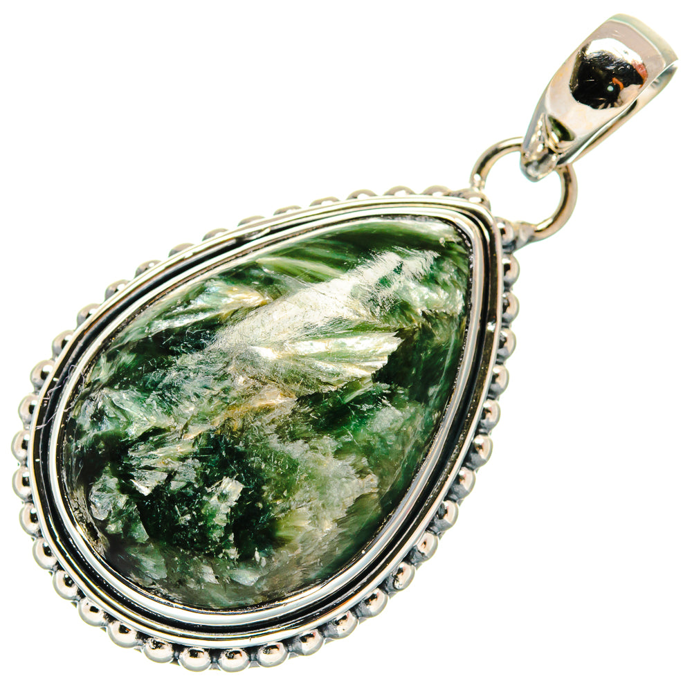 Seraphinite Pendants handcrafted by Anasilvercos - PD25861 - Photo 2