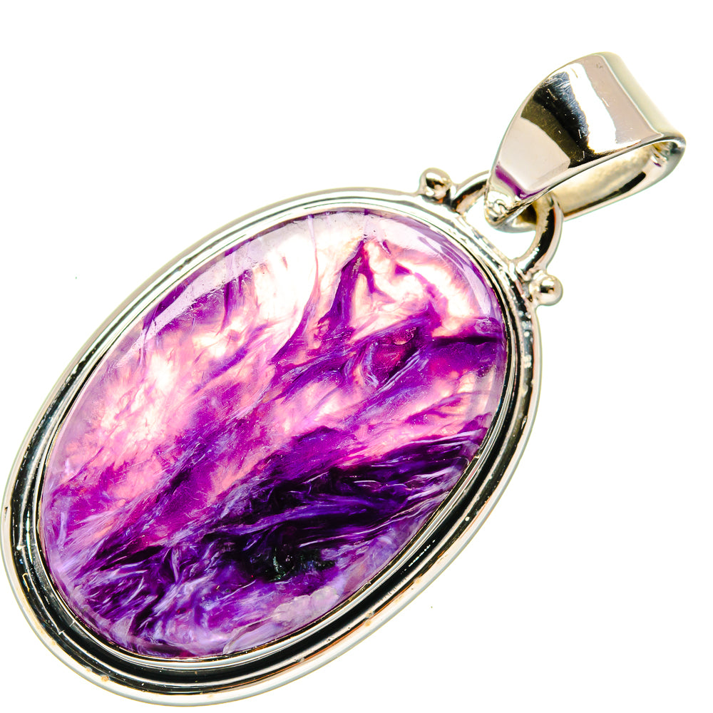 Charoite Pendants handcrafted by Anasilvercos - PD25865 - Photo 2