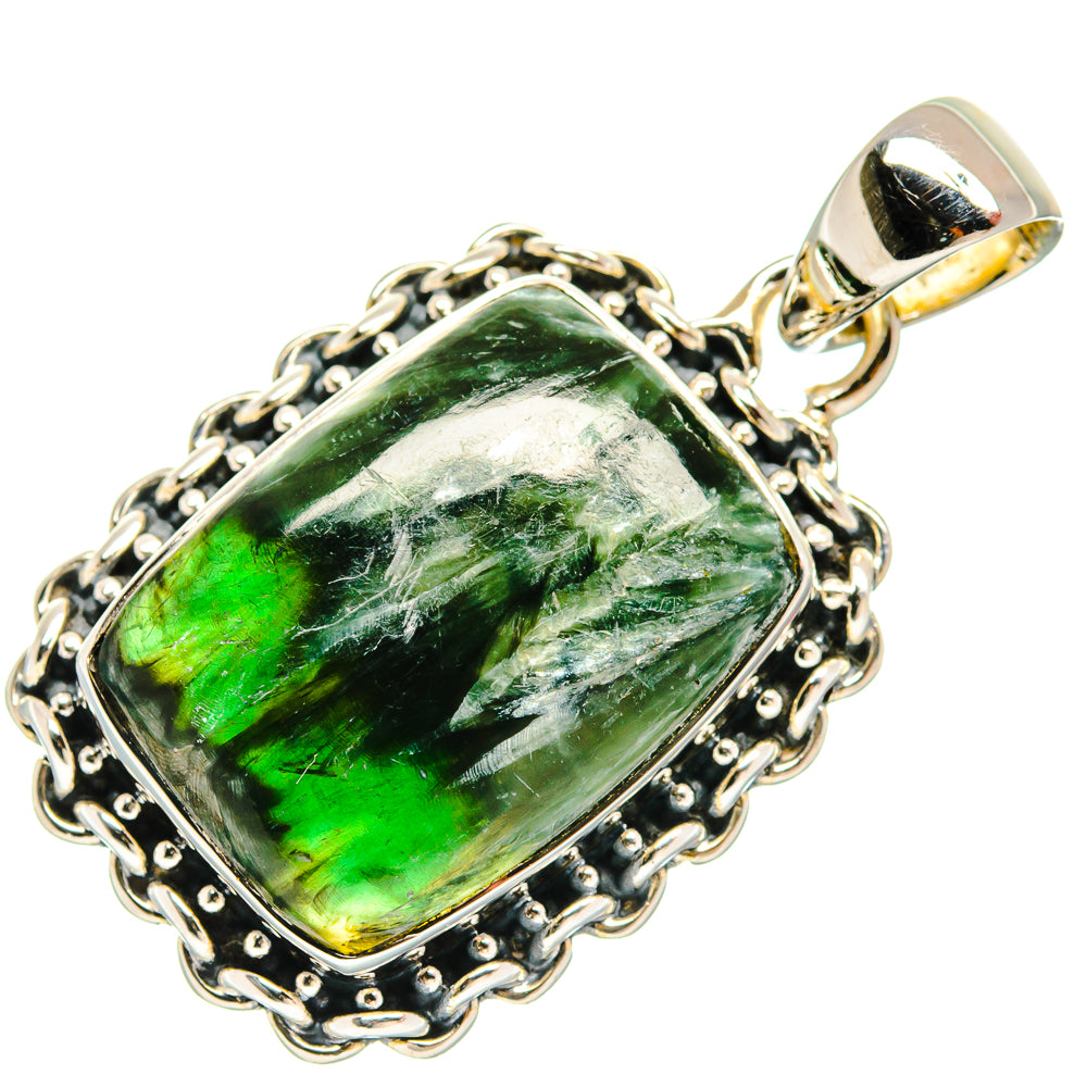 Seraphinite Pendants handcrafted by Anasilvercos - PD25869 - Photo 2