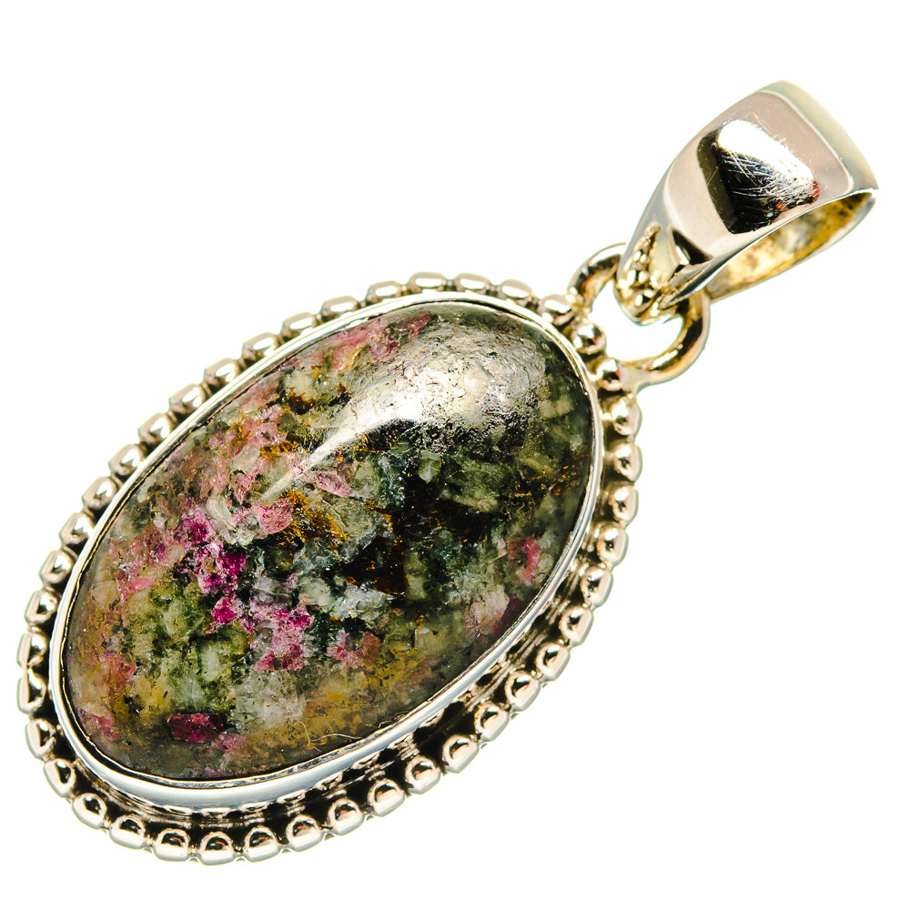 Russian Eudialyte Pendants handcrafted by Anasilvercos - PD25872 - Photo 2