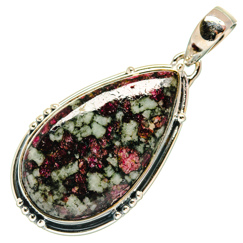Russian Eudialyte Pendants handcrafted by Anasilvercos - PD25881 - Photo 2