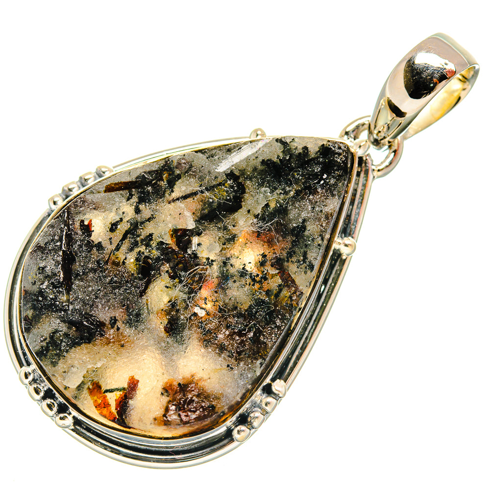 Astrophyllite Pendants handcrafted by Anasilvercos - PD25883 - Photo 2