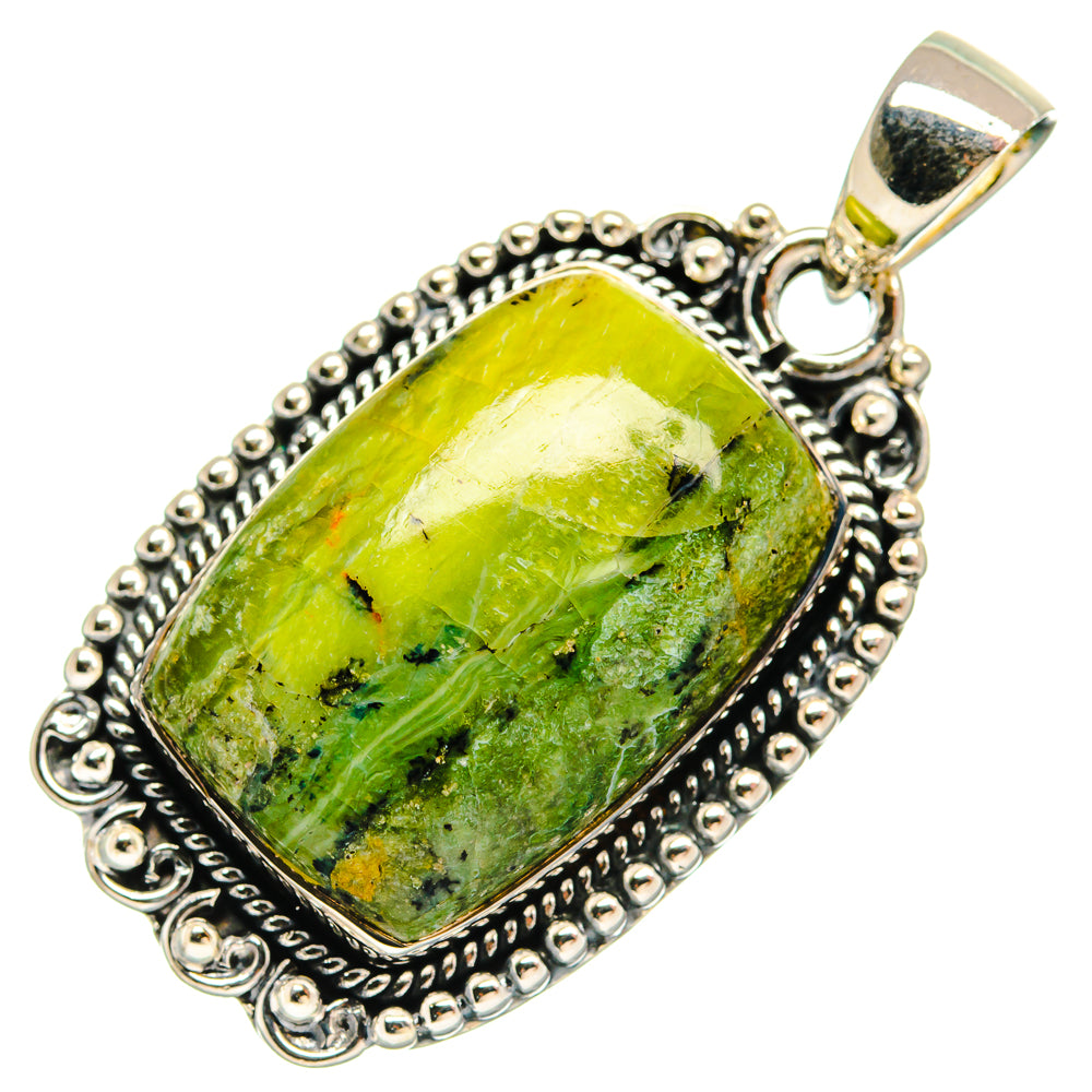 Rainforest Jasper Pendants handcrafted by Anasilvercos - PD25894 - Photo 2