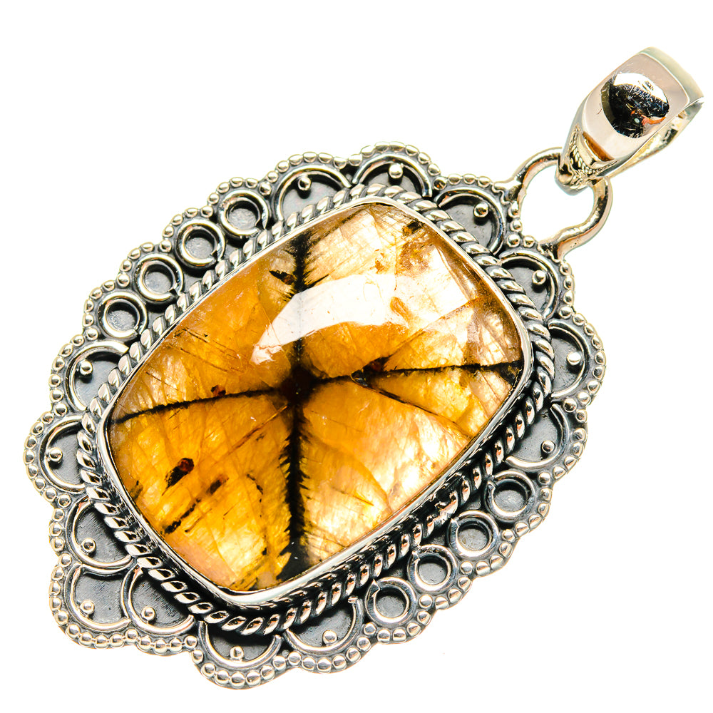 Chiastolite Pendants handcrafted by Anasilvercos - PD25895 - Photo 2