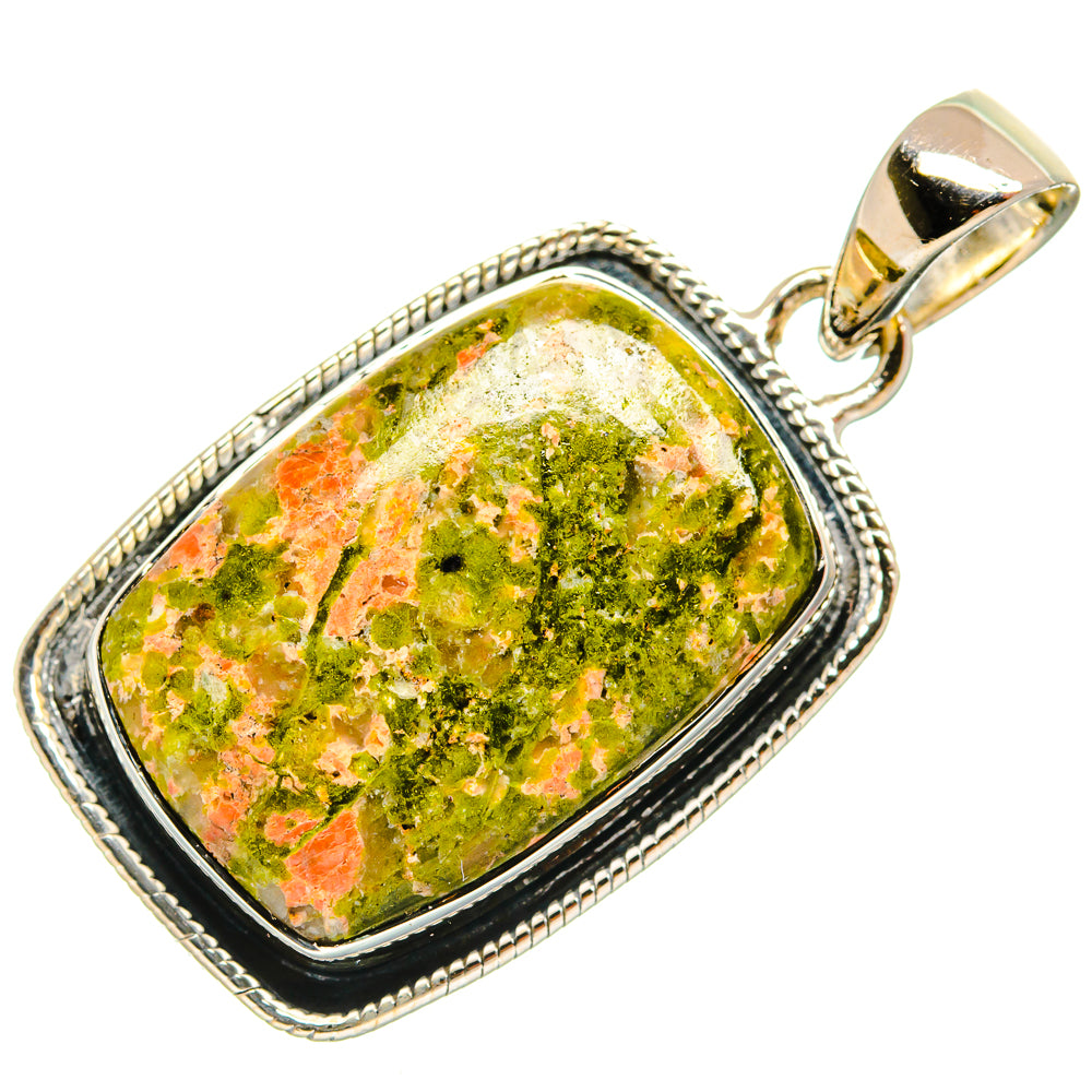 Unakite Pendants handcrafted by Anasilvercos - PD25902 - Photo 2