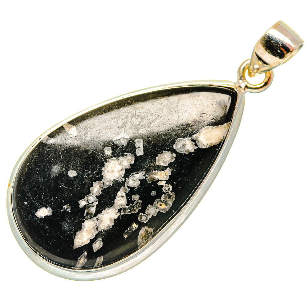 Chrysanthemum Stone Pendants handcrafted by Anasilvercos - PD25910 - Photo 2