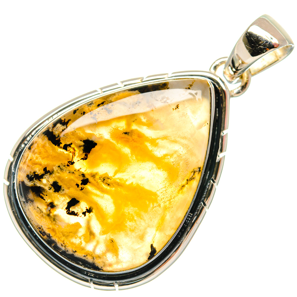 Plume Agate Pendants handcrafted by Anasilvercos - PD25914 - Photo 2