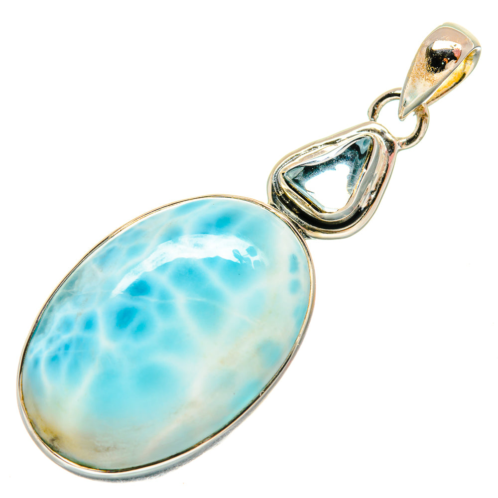 Larimar Pendants handcrafted by Anasilvercos - PD25922 - Photo 2