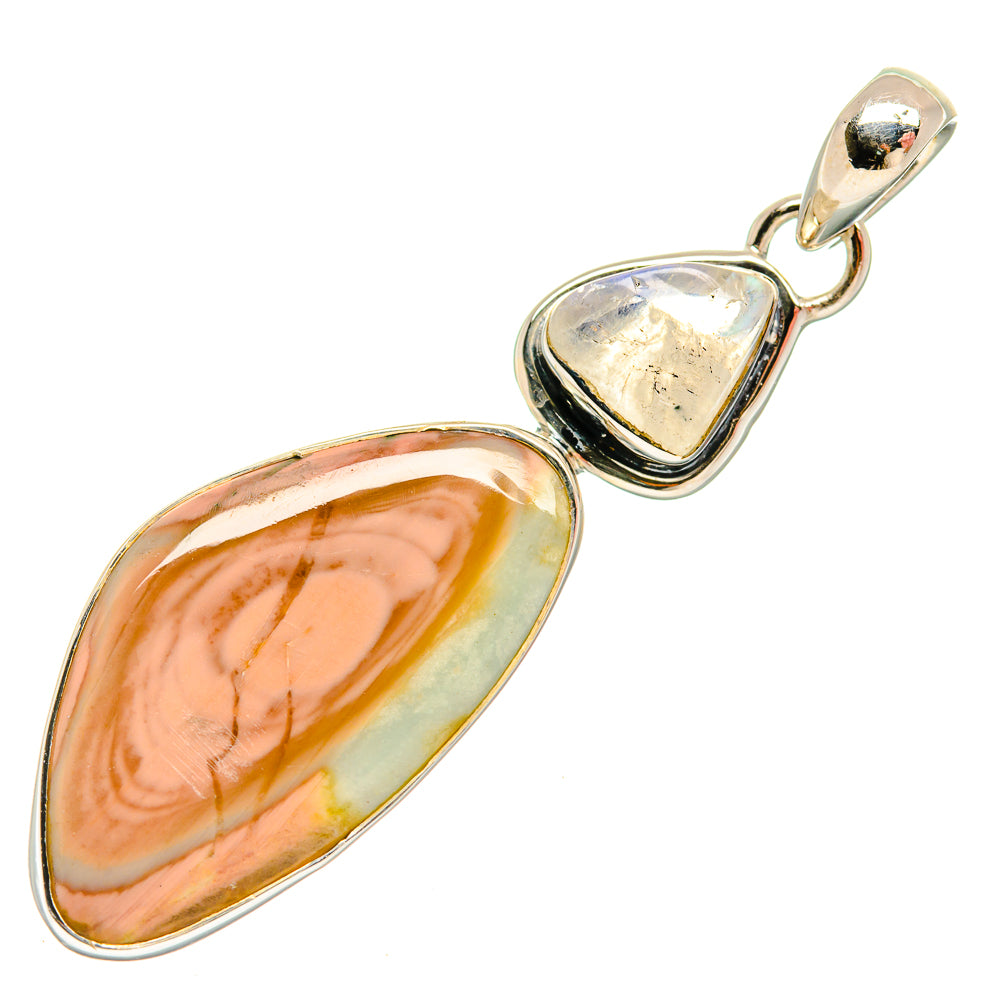 Polychrome Jasper Pendants handcrafted by Anasilvercos - PD25927 - Photo 2