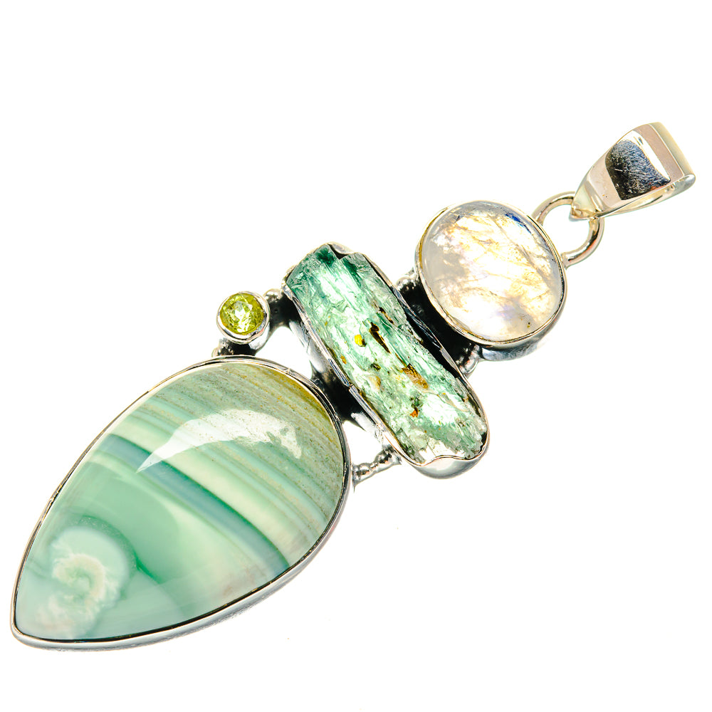 Ocean Jasper Pendants handcrafted by Anasilvercos - PD25928 - Photo 2