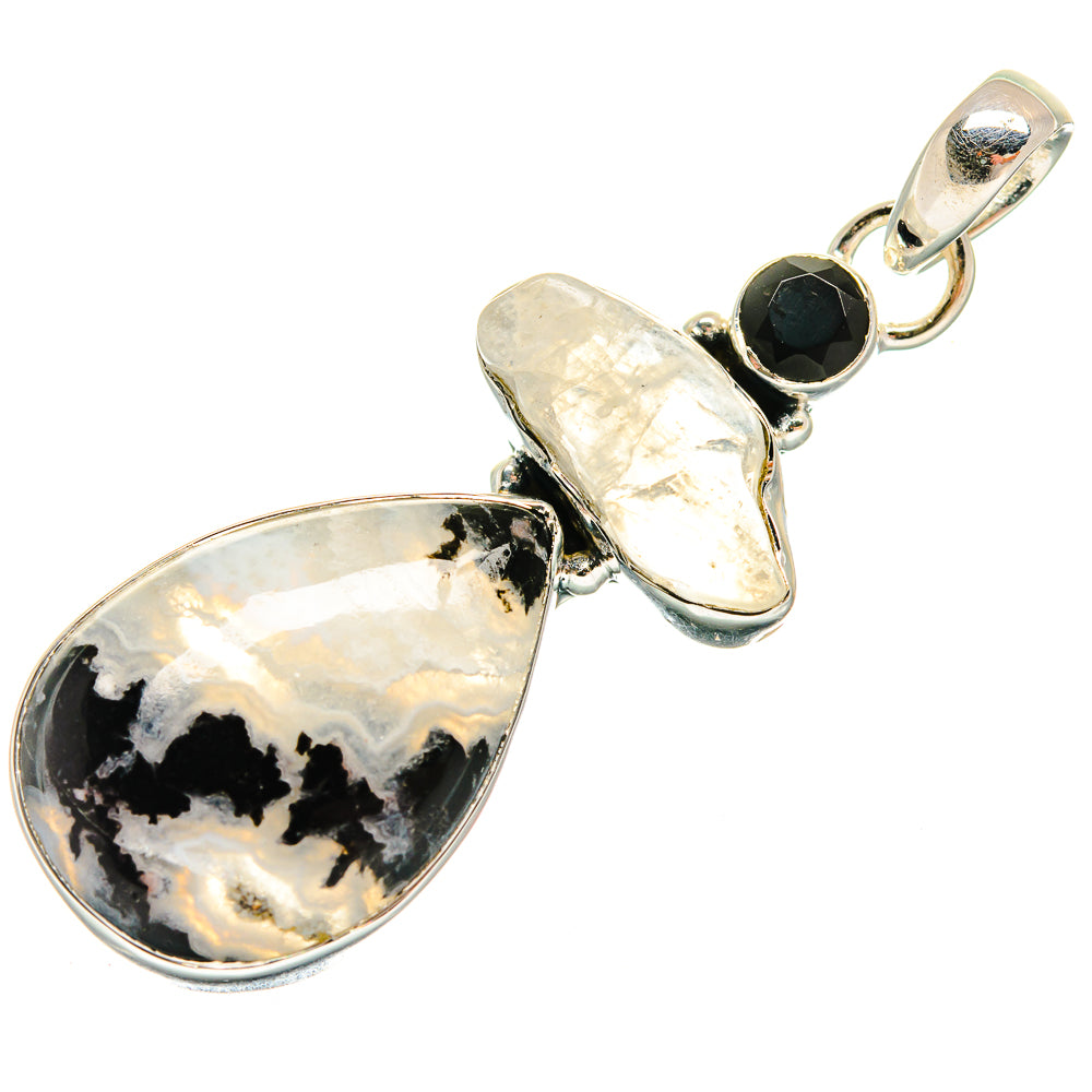 Gabbro Stone Pendants handcrafted by Anasilvercos - PD25941 - Photo 2