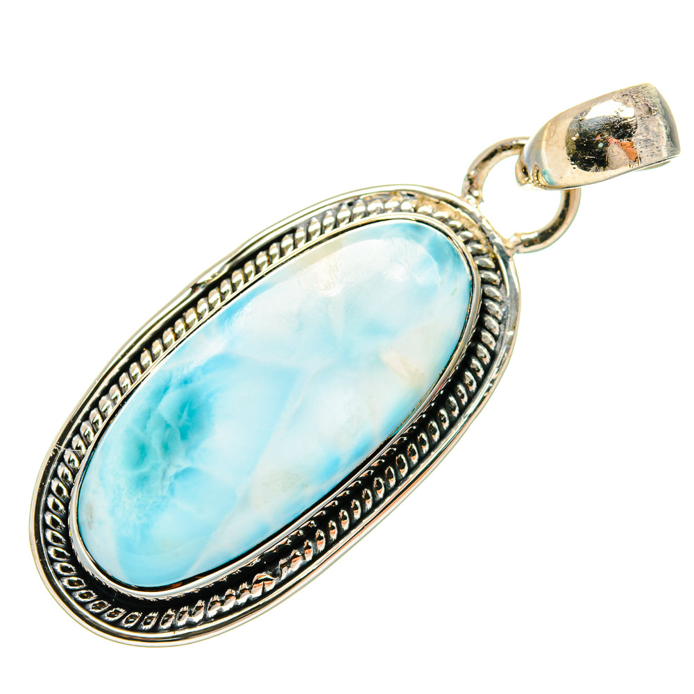 Larimar Pendants handcrafted by Anasilvercos - PD25949 - Photo 2