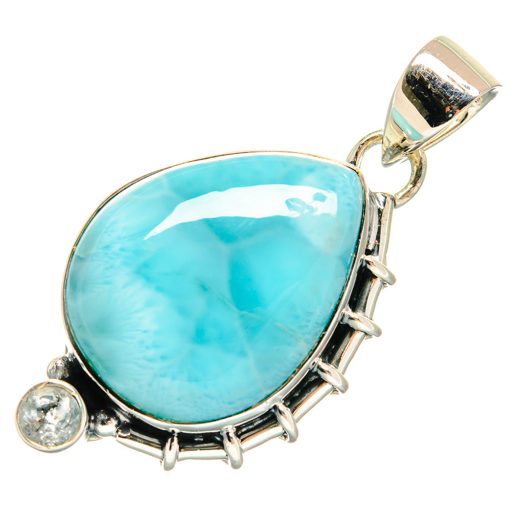 Larimar Pendants handcrafted by Anasilvercos - PD25950 - Photo 2