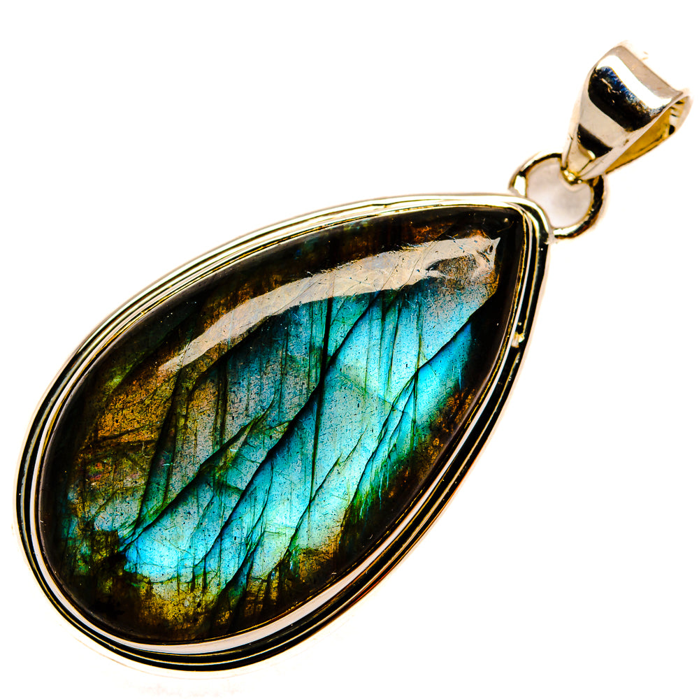 Labradorite Pendants handcrafted by Anasilvercos - PD25963 - Photo 2