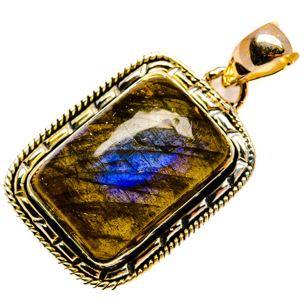 Labradorite Pendants handcrafted by Anasilvercos - PD25964 - Photo 2