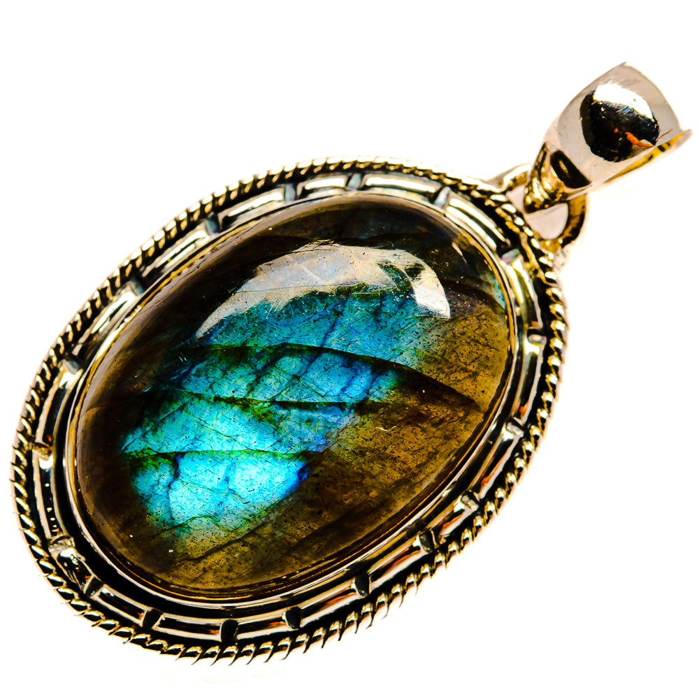 Labradorite Pendants handcrafted by Anasilvercos - PD25965 - Photo 2