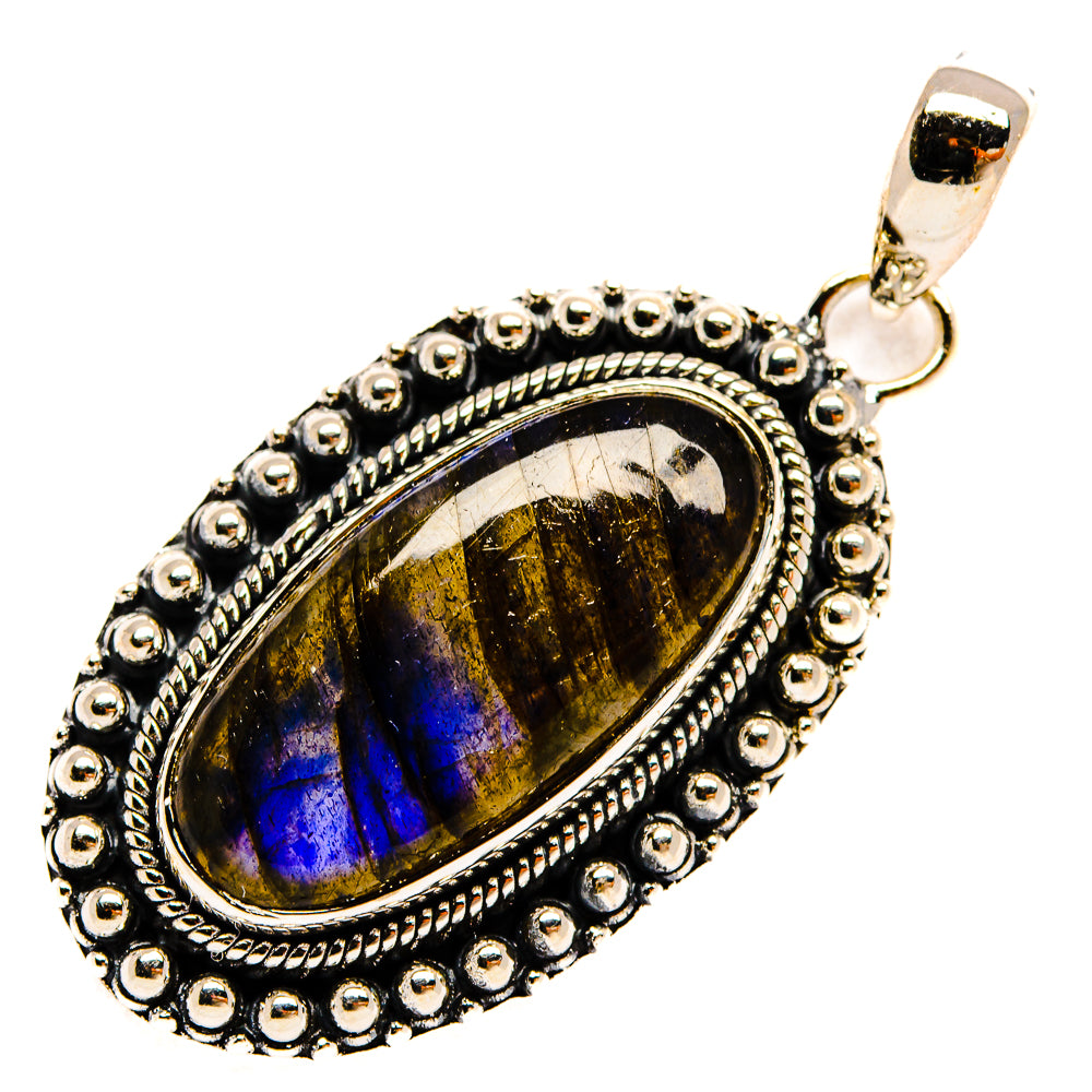 Labradorite Pendants handcrafted by Anasilvercos - PD25967 - Photo 2