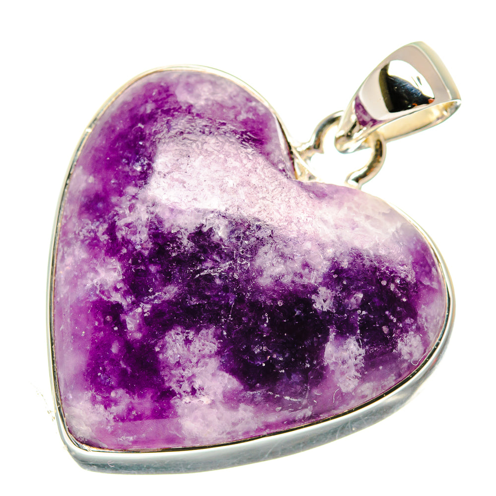 Lepidolite Pendants handcrafted by Anasilvercos - PD25969 - Photo 2