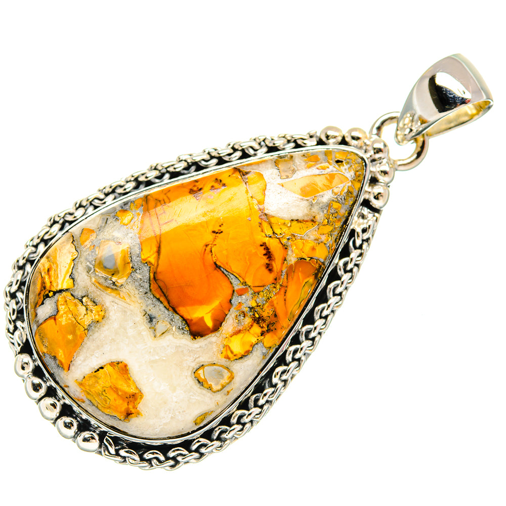 Brecciated Mookaite Pendants handcrafted by Anasilvercos - PD25975 - Photo 2